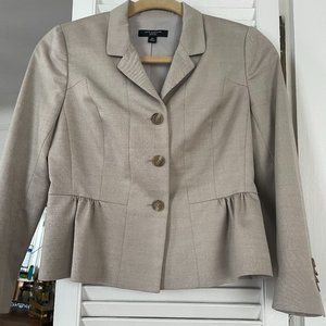 Ann Taylor Peplum Blazer 2-Petite